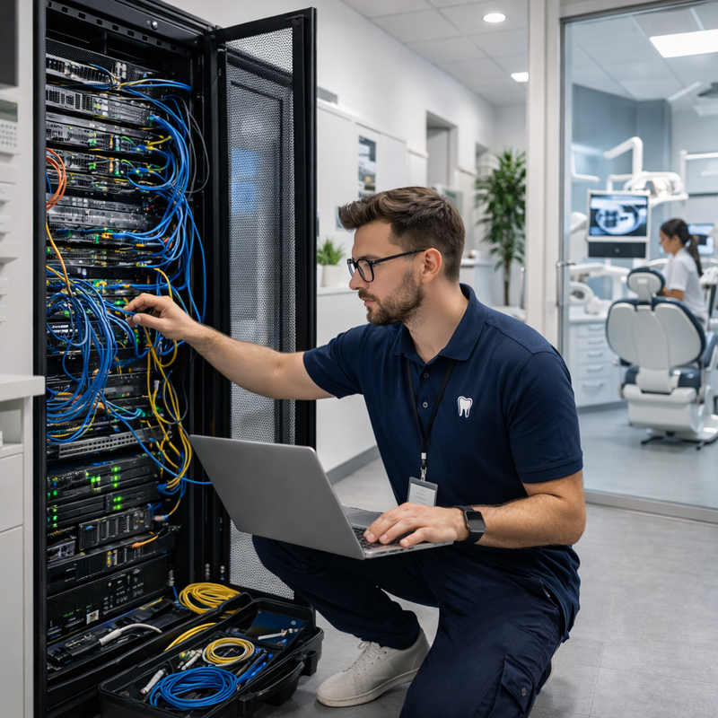 IT-Wartung und Monitoring für Arztpraxen und Zahnarztpraxen – 24/7 Überwachung