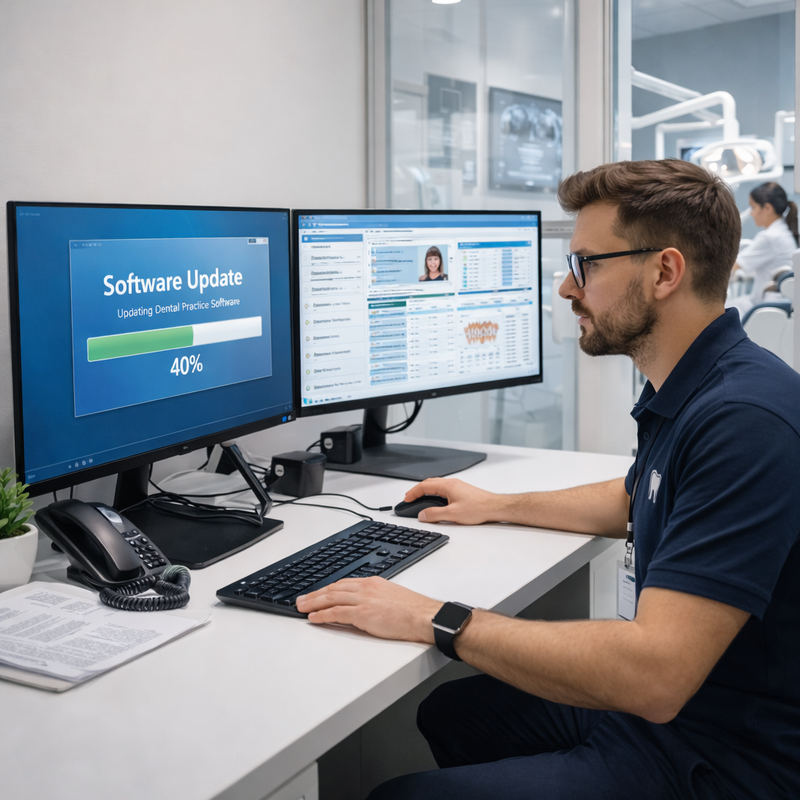 Praxissoftware Updates und Wartung für Arztpraxen und Zahnarztpraxen